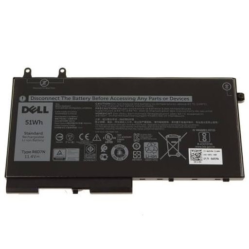 بطارية ديل لاتيتيود - R8D7N (2600mAh) Battery for Dell Latitude - R8D7N (2600mAh)
