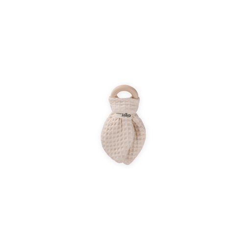 Pike عضاضة خشبية للأطفال - بيج Pike Wooden Teether for Babies - Beige