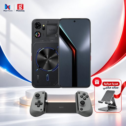 نوبيا نيو 5 جي تي ذاكرة 512\12 مع جوستك كيمنك + ستاند هدية Nubia Neo 5 GT – 512 / 12GB