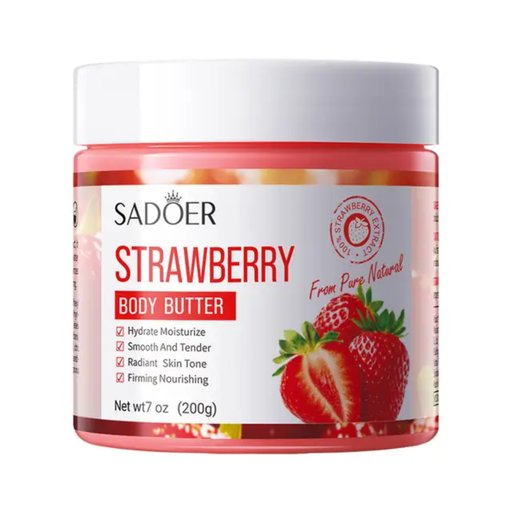 زبدة الجسم بالفراولة SADOER Strawberry Body Butter