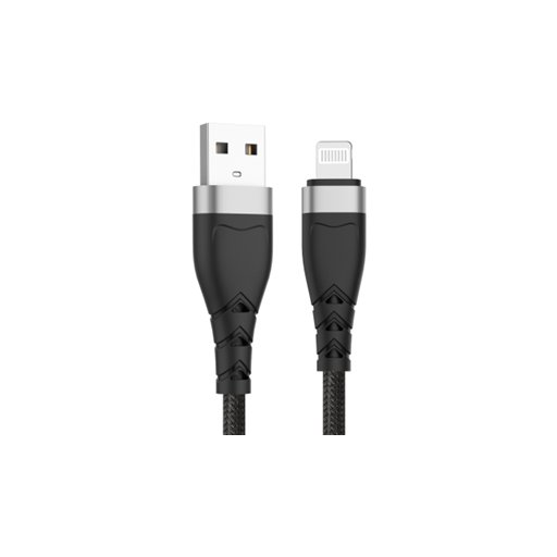 كابل شحن من Miccell من USB-A إلى Lightning Miccell USB-A to Lightning Charging Cable