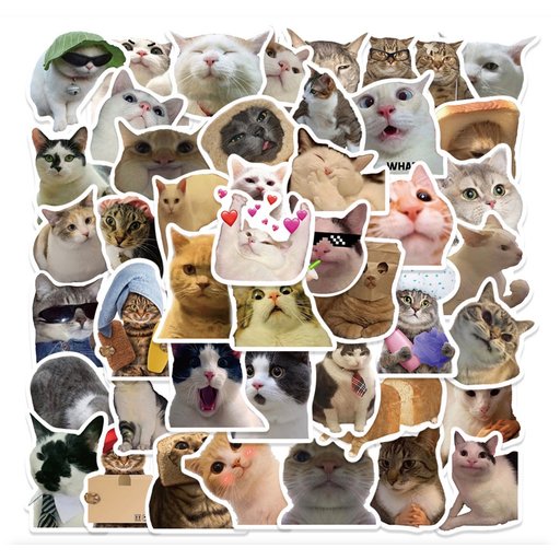 ستكرات قطط Cat stickers