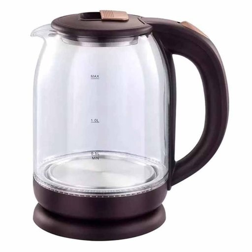 غلاية كهربائية هاوسبيرغ Hausberg بسعة 1.8L – ستانلس ستيل Hausberg HB-3616 Electric Kettle - 1.8L - Stainless Steel