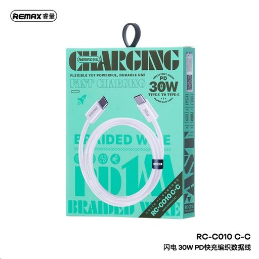 سلك شحن سريع USB-C إلى USB-C remax cable RC-C010