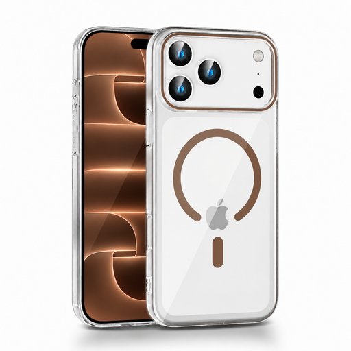 كفر آيفون 18 برو ماكس شفاف كريستالي مع ماك سيف iPhone 18 Pro Max Crystal Clear MagSafe CaseiPhone 18 Pro Max Crystal Clear MagSafe Case