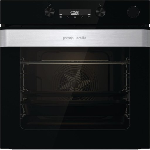 فرن جورنجي بلت ان قياس 60 × 60 كهربائي أسود The Gorenje built-in  oven
