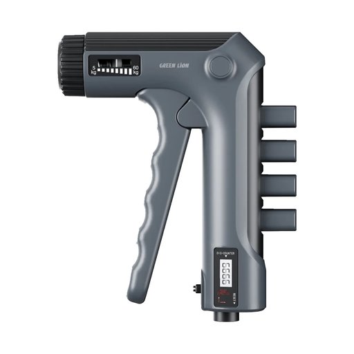 جهاز تقوية قبضة اليد جرين لايون جريب ماكس بمقاومة 5-60 كجم وعداد رقمي Green Lion Grip Max Hand Grip Strengthener (5-60kg) with Digital Counter