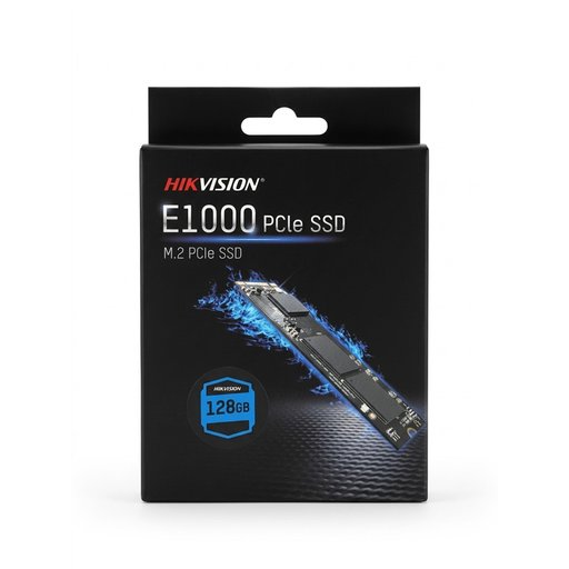 هارد تخزين SSD فائق السرعة حجم 128GB جيجابايت ماركة Hikvision نوع M.2 NVMe - أداء سريع جداً وترقية استثنائية لأجهزة الكمبيوتر Hikvision E1000 M.2 PCIe NVMe Solid State Drive 128GB - High-Performance Internal Storage Upgrade for Desktop and Laptop Comp