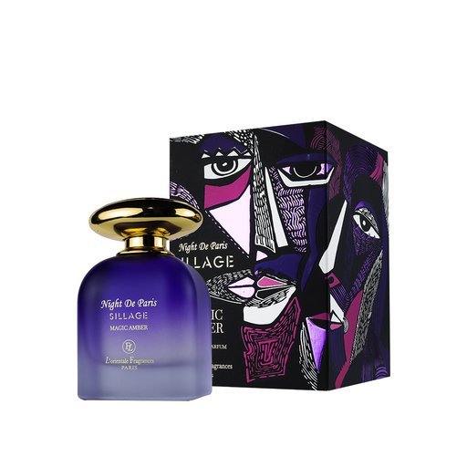 عطر نايت دي باريس سيلاج ماجيك أمبر لوريانتال فرام رانس أو دي بارفيوم Night De Paris Sillage Magic Amber Lorientale Fragrances Eau De Parfum