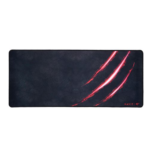 6578. هافت HV-MP860 لوحة ماوس 700 * 300 * 3 مم أسود 6578. Havit HV-MP860 Mousepad 700*300*3mm black