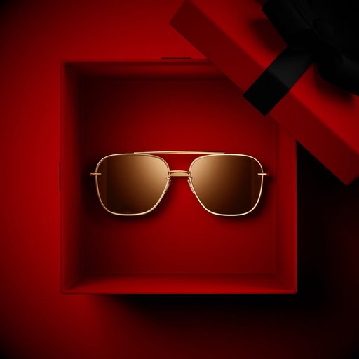 نظارات طلاء ذهب عيار 18-Baka 18 Gold Plated-Baka