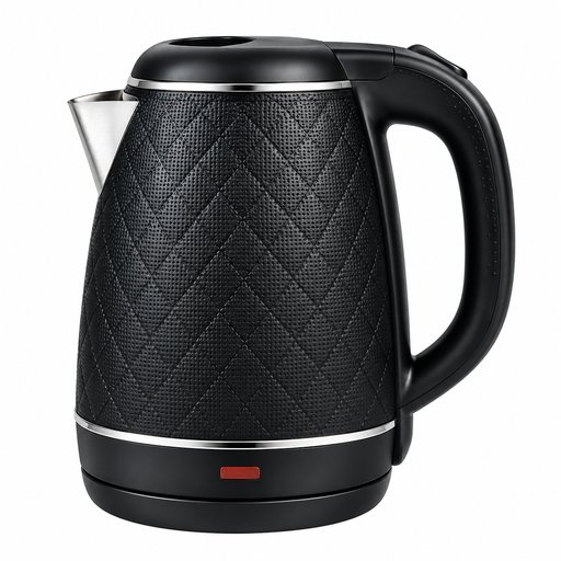 غلاية ماء كهربائية تاور سوداء سعة 1.8 لتر بقدرة 1500 واط Tower Electric Kettle 1.8L 1500W Black