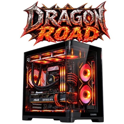 تجميعة ألعاب دراغون رود | معالج كور i5-14600K، كارت شاشة RTX 5070 12GB، رام 32GB DDR5، تخزين 1TB، تبريد مائي 360 Dragon Road Gaming PC | Intel Core i5-14600K, ASUS Prime RTX 5070 OC 12GB, 32GB DDR5, 1TB NVMe, 360mm Liquid Cooler