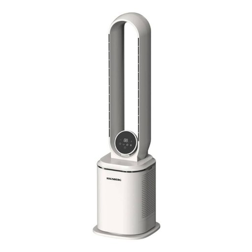 مروحة تاور رقمية بدون شفرات هاوسبرغ Hausberg – أبيض Hausberg HB-5959AB Digital Bladeless Tower Fan - White