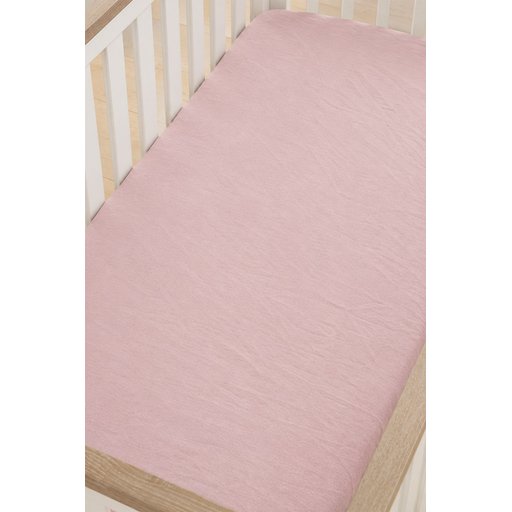 شرشف سرير مطاطي 60x120 سم - ليلك Fitted Sheet 60x120 cm - Lilac