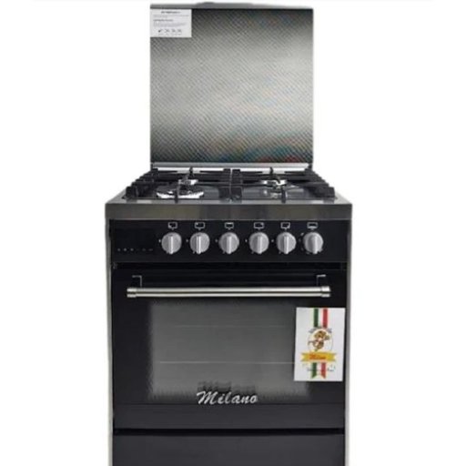 طباخ ميلانو 4 مشاعل المتطور كليا احدث اصدار ايطالي The all-new, advanced Milano 4-burner cooker – the latest Italian model.
