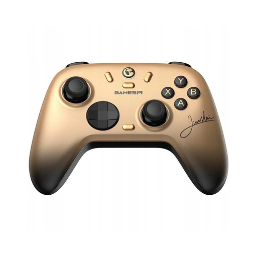 يد تحكم الألعاب اللاسلكية جيم سير Nova Lite 2 إصدار Champion المحدود – ذهبي وأسود GameSir Nova Lite 2 Wireless Gaming Controller (Champion Limited Edition)