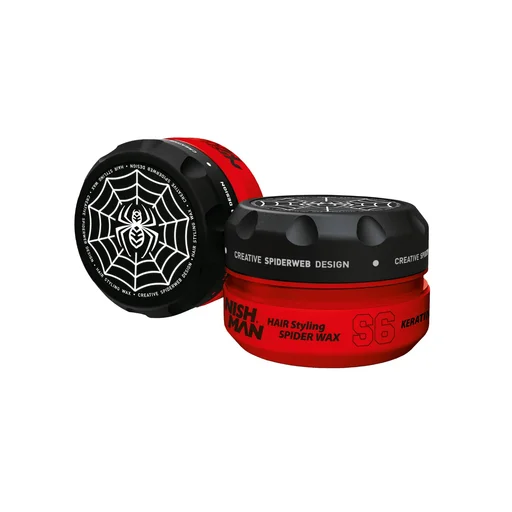 نيشمان شمع العنكبوت لتصفيف الشعر بالكراتين Nish Man Hair Styling Spider Wax - Keratin S6