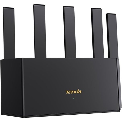 راوتر تندا TX2L Pro لاسلكي ثنائي النطاق AX1500 بسرعة 1500Mbps مع 5 هوائيات خارجية وتقنية Wi-Fi 6 ومنافذ Gigabit ودعم Mesh Tenda TX2L Pro AX1500 Dual-Band Gigabit Wi-Fi 6 Router 1501Mbps with 5 High-Gain Antennas and WiFi+ Mesh