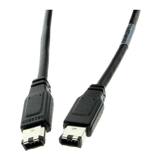 210008-كابل فاير واير AOPEN من 6 سنون إلى 6 سنون 210008-AOPEN FireWire 6-Pin to 6-Pin Cable