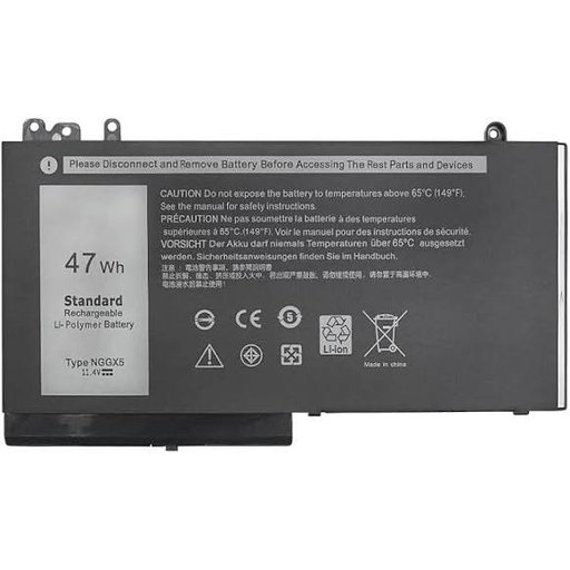 بطارية ديل لاتيتيود - NGGX5 (2500mAh) Battery for Dell Latitude - NGGX5 (2500mAh)