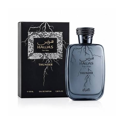 عطر هوس ثندر من الرصاصي للرجال 100 مل Hawas Thunder edp 100 ml