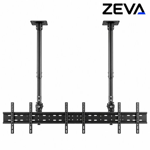 ستاند تلفزيون سقفي ثلاثي للشاشات من 40 إلى 45 إنج، يتحمل وزن 60 كغم Ceiling-Mounted Triple TV Stand for 40–45 Inch Screens, 60kg Load Capacity
