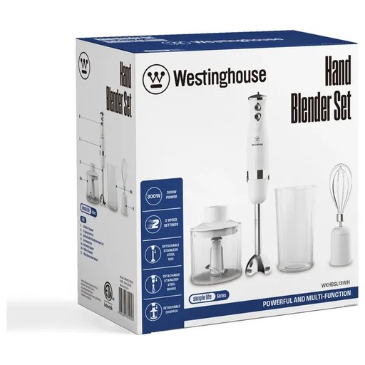 سيت خلاط يدوي متعدد الوظائف (بلاندر) بقدرة 300 واط 300W Hand Blender Set