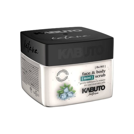 مقشر الوجه والجسم بالنعناع كابوتو Kabuto بحجم 240ml Kabuto Face & Body Scrub Mint - 240ml