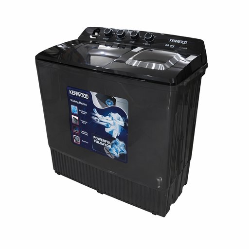 غسالة ملابس كينوود نصف أوتوماتيك حوضين 32 كيلو Kenwood Twin Tub Semi-Automatic Washing Machine 32KG