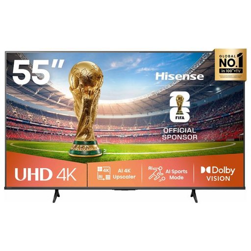 تلفزيون هايسنس سمارت 55 إنش 55A62QS 55-Inch 4K UHD Smart TV