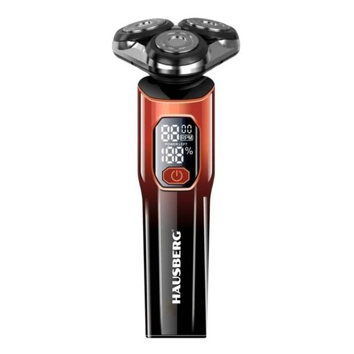 ماكينة حلاقة هاوسبيرغ Hausberg – قابلة للشحن – أحمر/فضي Hausberg HB-79RS Hair Clipper - Rechargeable - Red/Silver