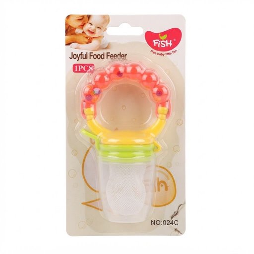 مصاصة شبكية لإطعام الأطفال من ماركة فيش Joyful food feeder