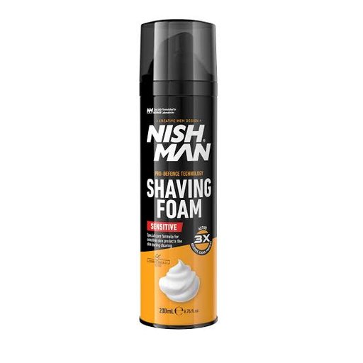 فوم الحلاقة للبشرة الحساسة نيشمان Nish Man Shaving Foam sensitve