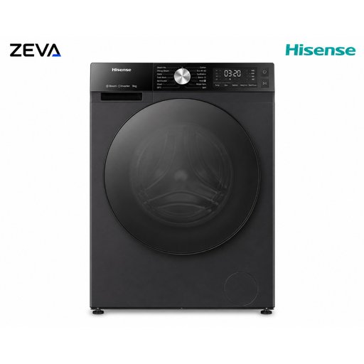 غسالة هايسنس 12 كغم أمامية بسرعة 1400 دورة في الدقيقة وتحكم ذكي عبر Wi-Fi Hisense 12kg Front Load Washing Machine with 1400 RPM and Wi-Fi Control