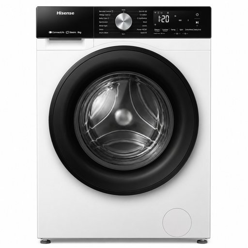 مجفف ملابس هايسنس 9 كغم بمضخة حرارية – أبيض Hisense 9KG Heat Pump Tumble Dryer – White