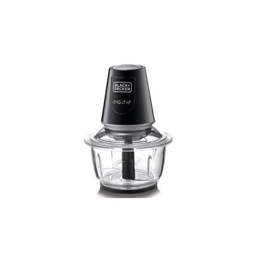 مفرمة طعام زجاجية بلاك اند ديكر GC400-B5 BLACK+DECKER GC400-B5 Glass Food Chopper