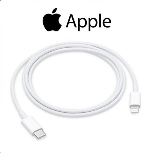 كيبل أبل USB-C إلى Lightning الأصلي – طول 1 متر Apple USB-C to Lightning Cable (1m) – Original
