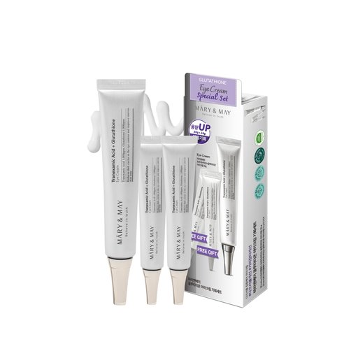 ماري اند مي سيت العناية بمنطقة حول العين MARY&MAY GLUTATHIONE EYE CREAM SPEACIAL SET