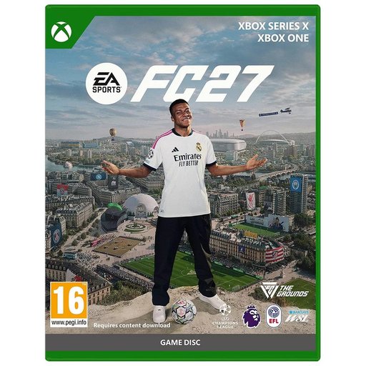 قرص لعبة إي أيه سبورتس إف سي 27 لجهاز إكس بوكس سيريس إكس وإكس بوكس ون EA SPORTS FC 27 Game Disc for Xbox Series X and Xbox One