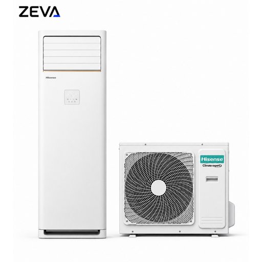 سبلت هايسنس عامودي سعة 3 طن مع تقنية Inverter والتحكم بالأمبير على 3 مراحل Hisense 3 Ton Floor Standing Split Air Conditioner with Inverter Technology and 3-Step Ampere Control