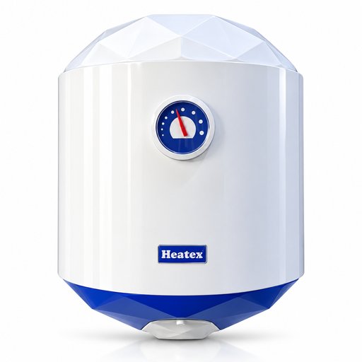 سخان مياه كهربائي هيتكس 30 لتر – 1500 واط – أبيض – H8V HeatEX H8V Electric Storage Water Heater 30L – 1500W – White
