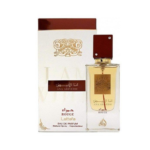 عطر أنا الأبيض حمراء لكلا الجنسين Ana Abiyedh Rouge Eau De Parfum Unisex Perfume