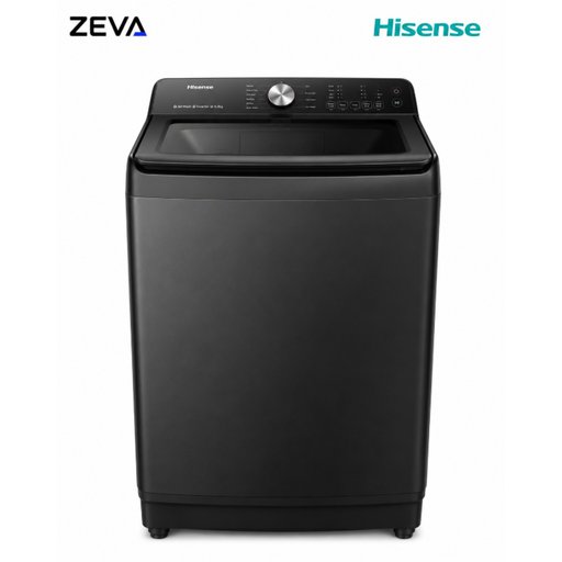 غسالة هايسنس 18 كغم بفتحة علوية مع محرك DD Inverter وتقنية iBubble Hisense 18kg Top Load Washing Machine with DD Inverter Motor and iBubble Technology