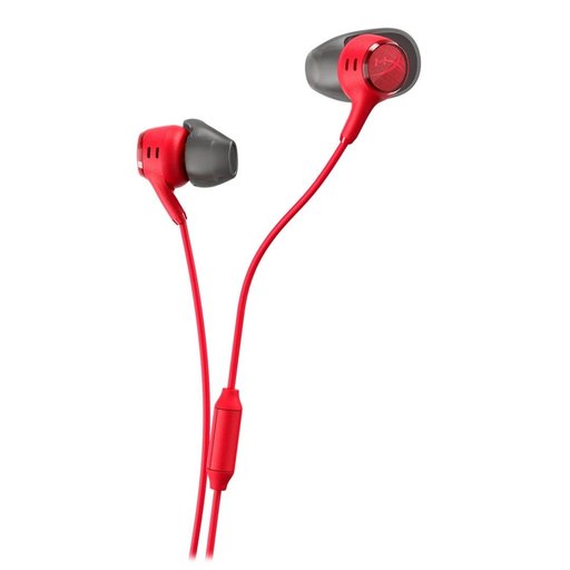 سماعة أذن قيمنق سلكية هايبر إكس كلاود إيربودز 3 لون أحمر HyperX Cloud Earbuds III Wired Gaming Earbuds Red