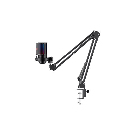 6535. ميكروفون هافت GK50 Pro لايف أسود 6535. Havit GK50 Pro Live microphone black