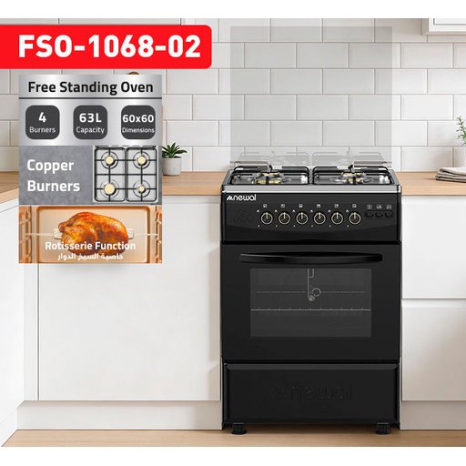 فرن غاز أرضي FSO-1068 Free Standing Oven