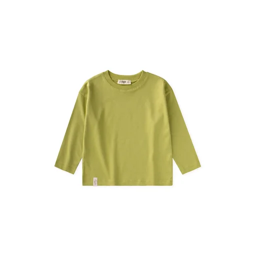 تي شيرت أطفال بيزك موسمي 2-10 سنوات - ليموني Kids' Basic Seasonal T-Shirt 2-10 Years - Lime