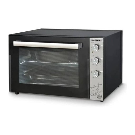 فرن كهربائي تقليدي هاوسبيرج Hausberg بسعة 70L – أسود Hausberg HB-8020B Conventional Electric Oven - 70L - Black