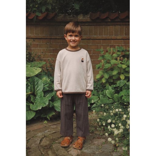 طقم أطفال موسمي بجيوب 2-8 سنوات - بيج Kids' Seasonal Pocketed Set 2-8 Years - Beige
